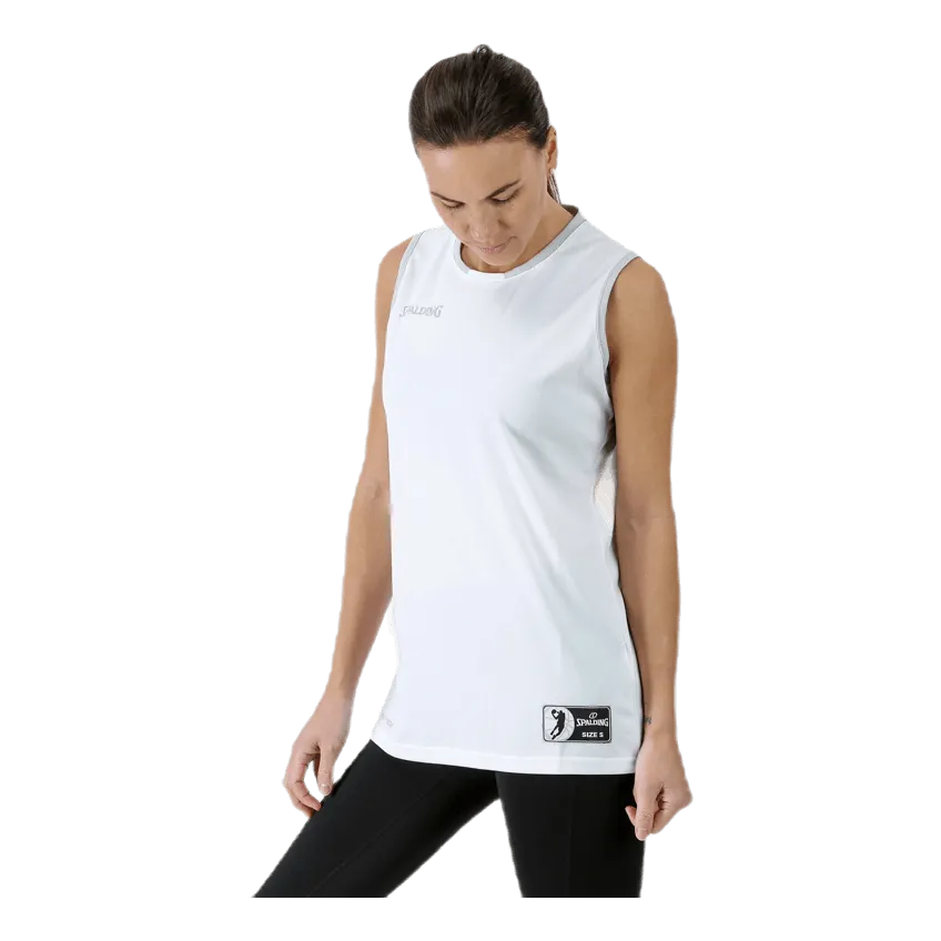 Spalding Move Tank Top W White/Grey