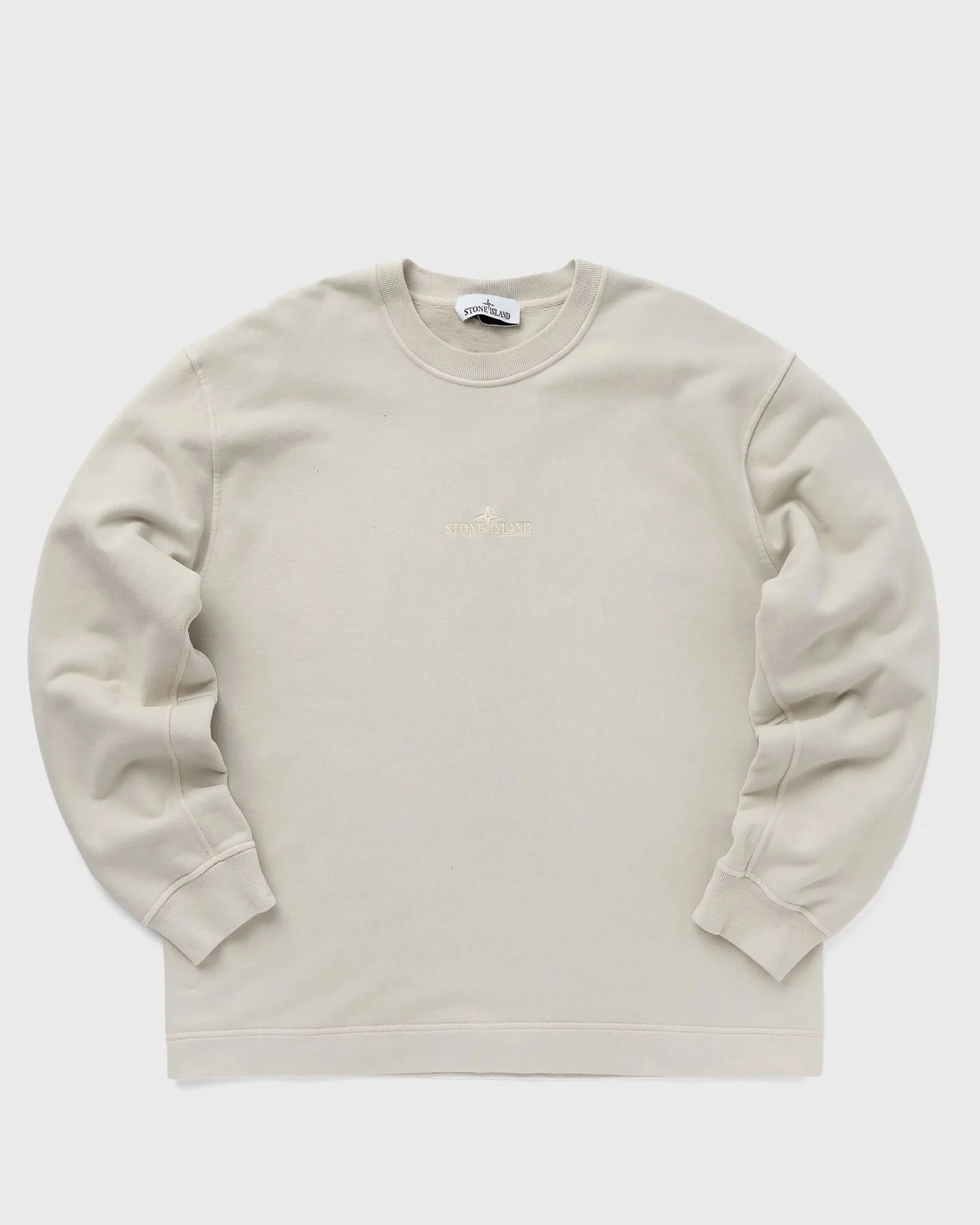 Stone Island Brushed Cotton Crewneck
