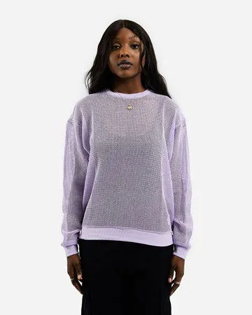 Stüssy Cotton Mesh LS Crew