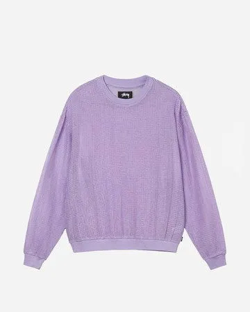 Stüssy Cotton Mesh LS Crew