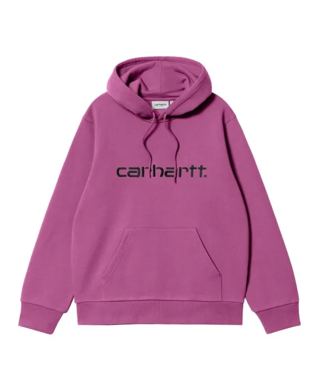 SUDADERA CON CAPUCHA CARHARTT WIP HOODED CARHARTT SWEATSHIRT MAGENTANEGRO