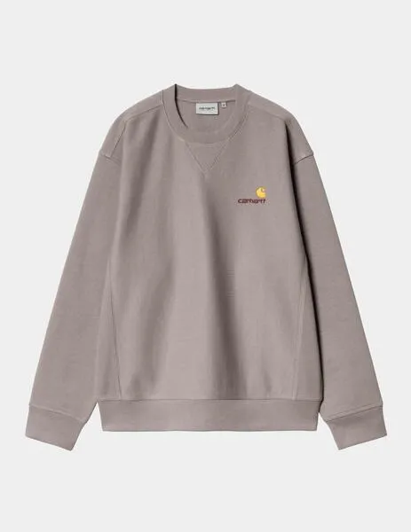 SUDADERA CREW CARHARTT AMERICAN SCRIPT  YOSEMITE