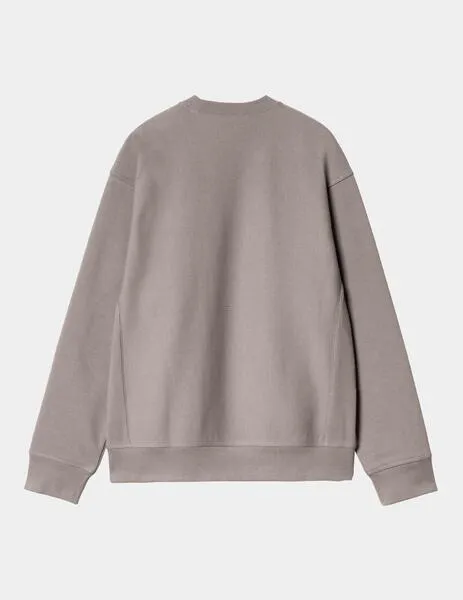 SUDADERA CREW CARHARTT AMERICAN SCRIPT  YOSEMITE