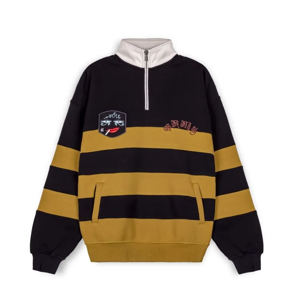 SUDADERA GRIMEY FIRE ROUTE HIGH NECK  BLACK | SPRING 23