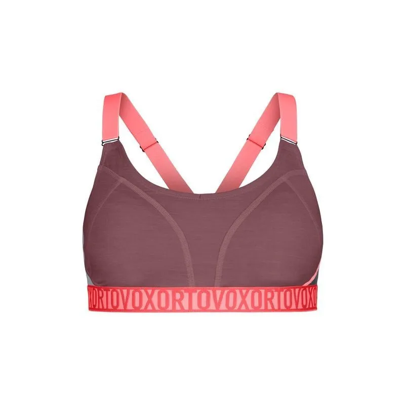 Sujetador de mujer Ortovox 150 ESSENTIAL SPORTS TOP W (rosa montaña)