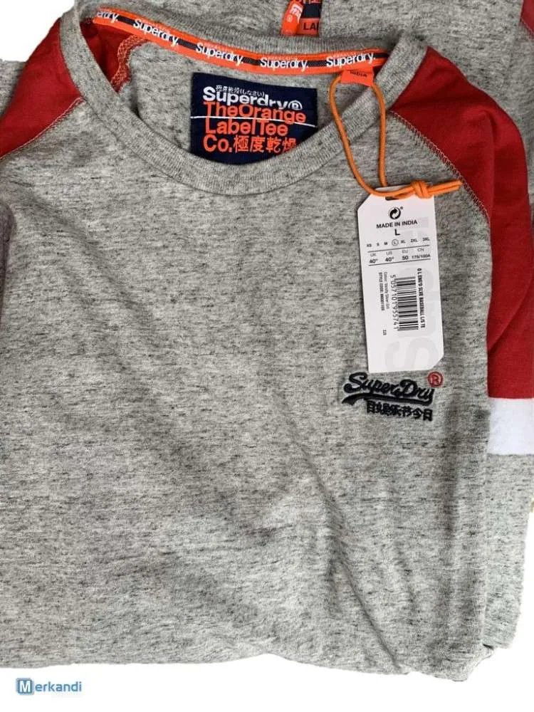 Superdry suéter ropa hombre suéter manga larga