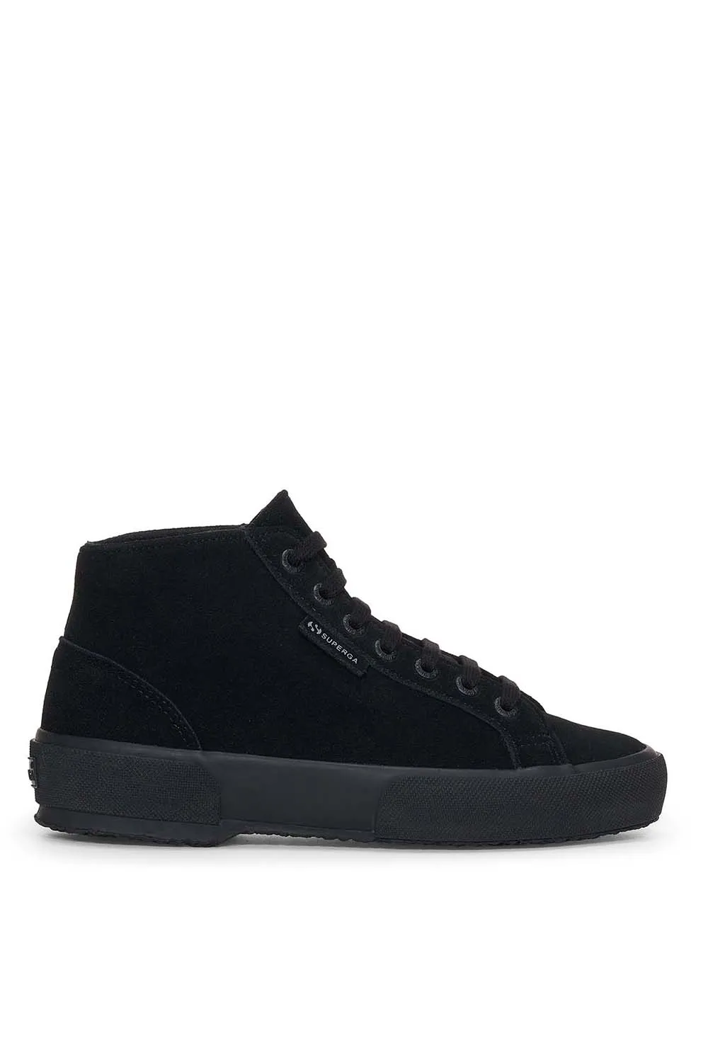 Superga Botas 2754 Suede Full Black