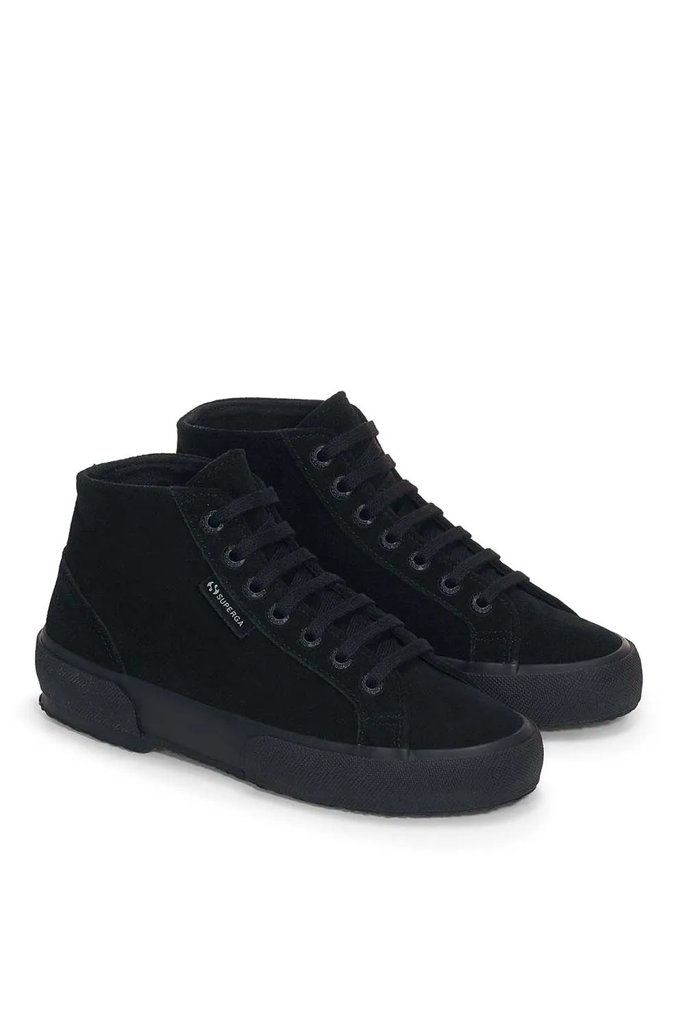 Superga Botas 2754 Suede Full Black