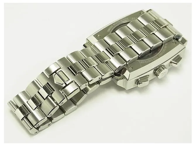 TAG HEUER Monaco Cronógrafo Heuer02 azul Ref.CBL2111 Hombre Plata 