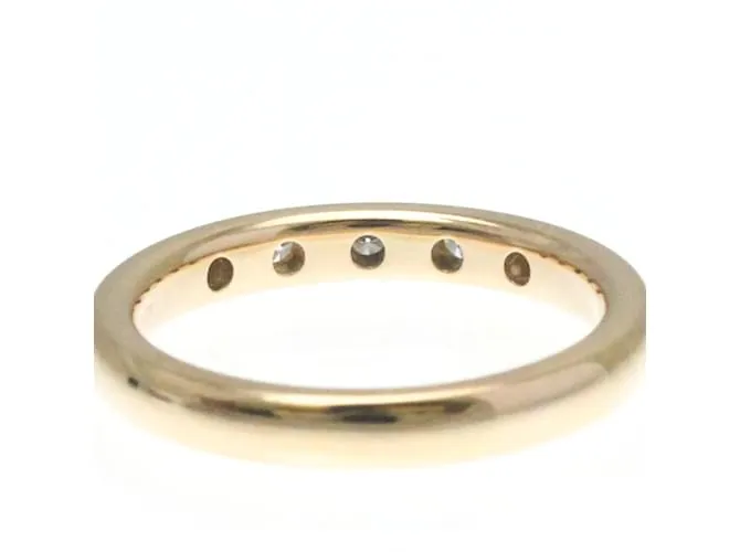 Tiffany & Co Anillo apilable Tiffany 5P Diamante Elsa Peretti Dorado 