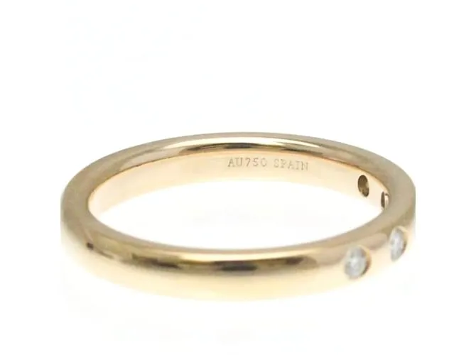 Tiffany & Co Anillo apilable Tiffany 5P Diamante Elsa Peretti Dorado 