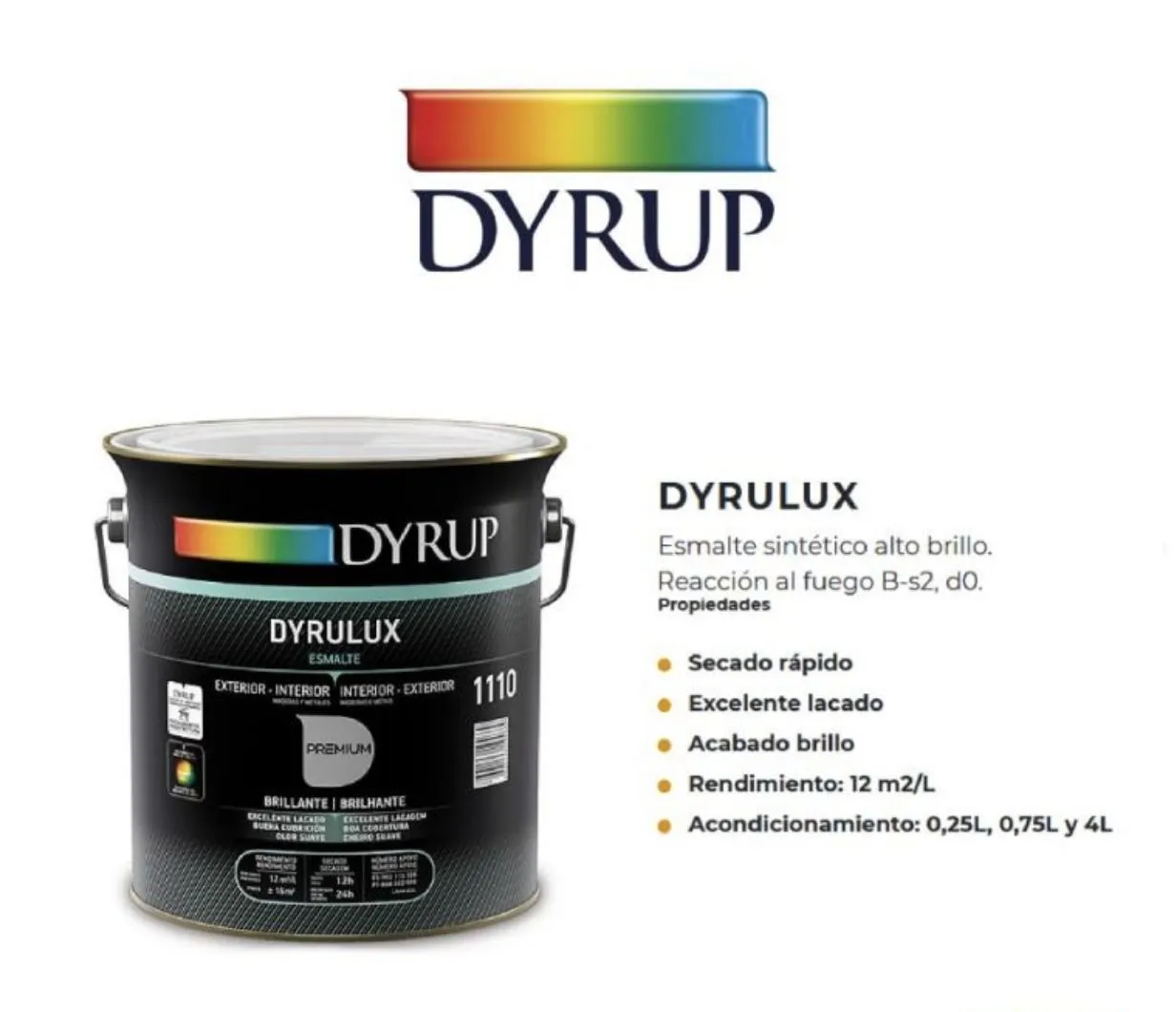 TINTE 1L NEGRO NW TONRX DYRUP F.EX