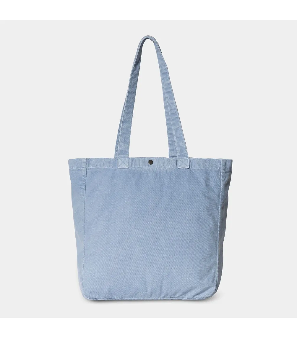 TOTE BAG CARHARTT WIP GARRISON TOTE  FROSTED BLUE STONE DYED