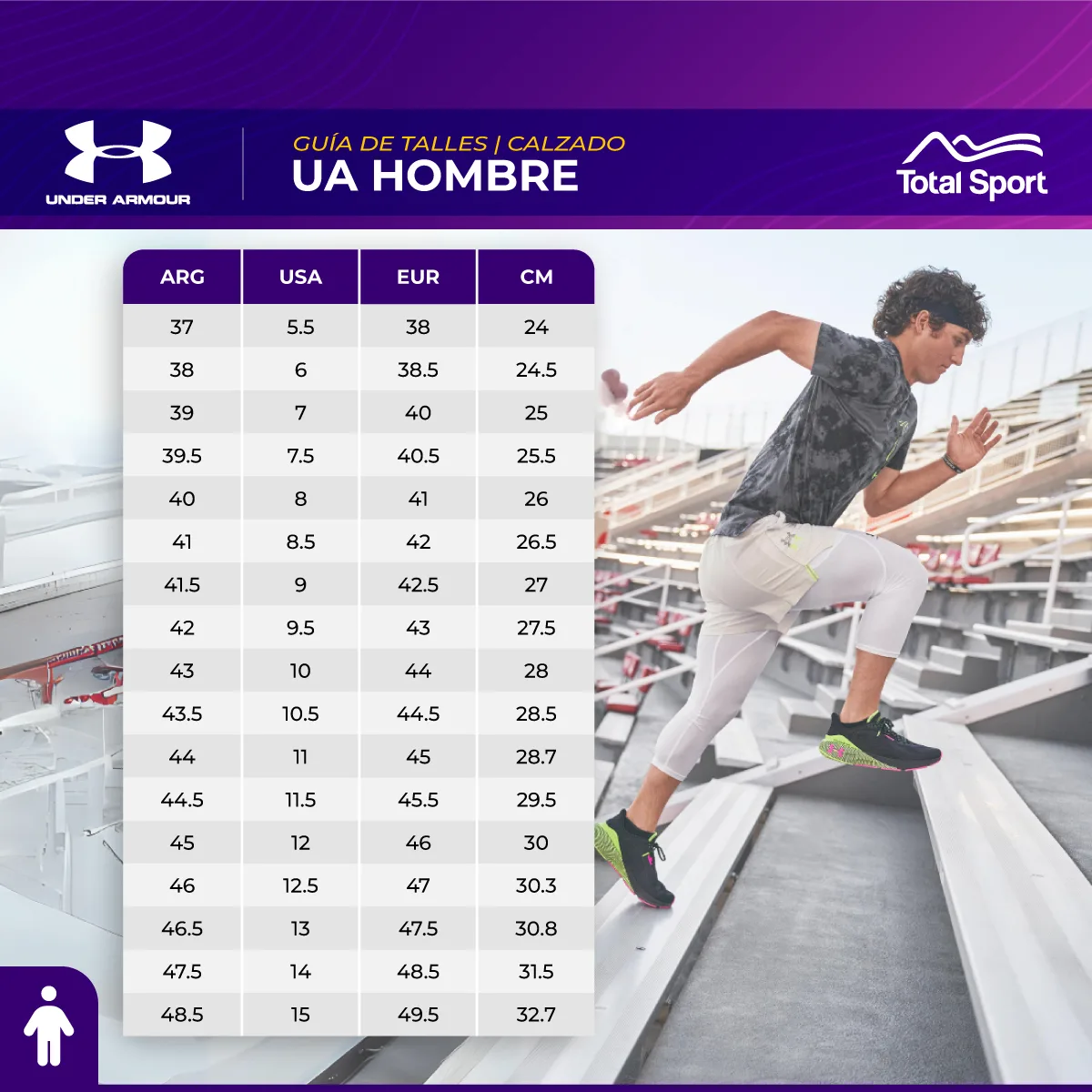 Under Armour Zapatillas Tribase Cross – Hombre – 3026570300