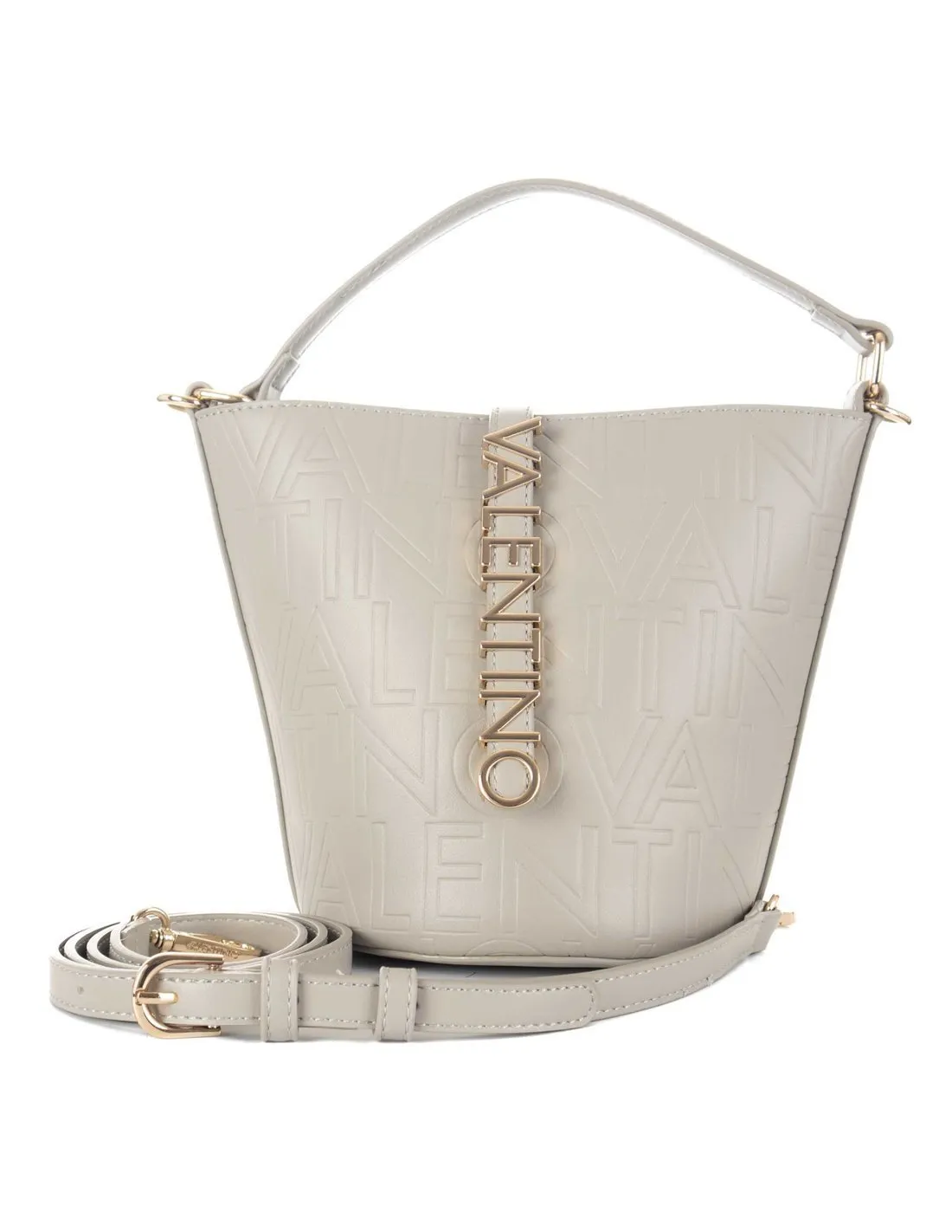 VALENTINO  BOLSO GRIS LIO RE VBS8AD36 