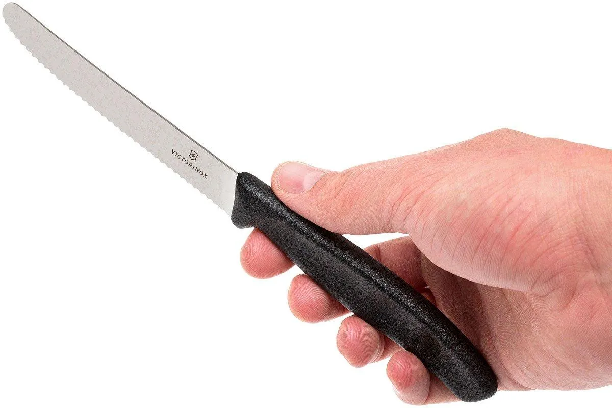 Victorinox SwissClassic cuchillo de verduras negro, Set de 3, 6.7113.31