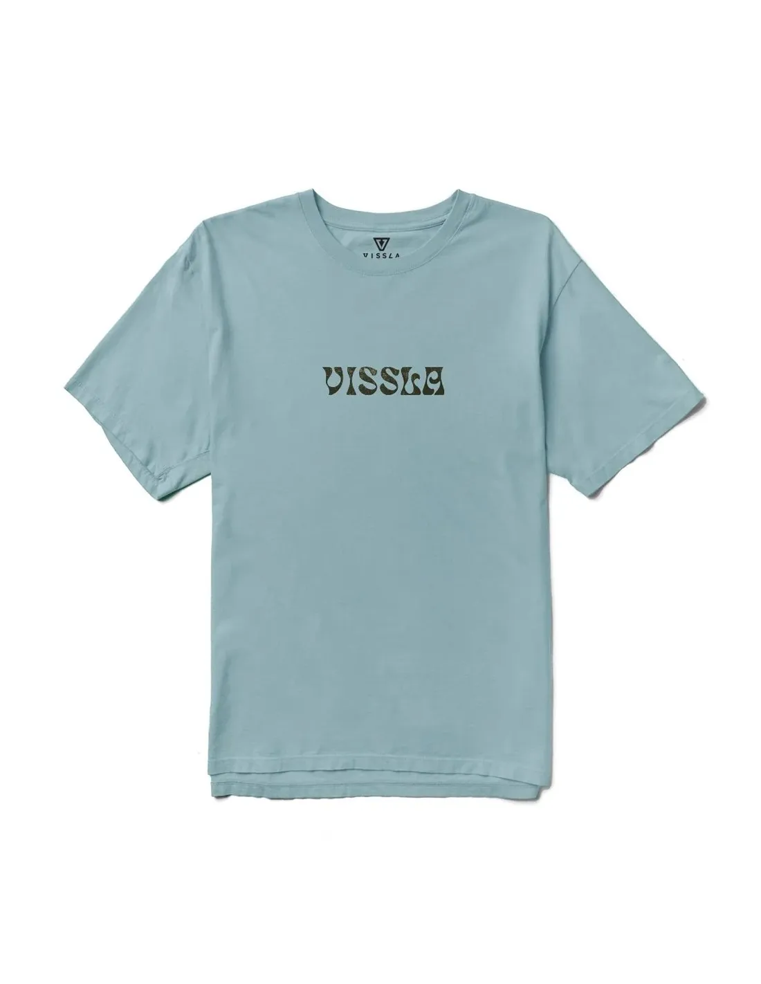 VISSLA MONKEY SEA TEE STONE BLUE