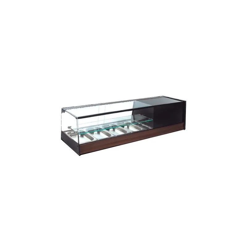 VITRINA ESTANTE BANDEJAS CRISTAL RECTO R4IE VITRINAS GóMEZ