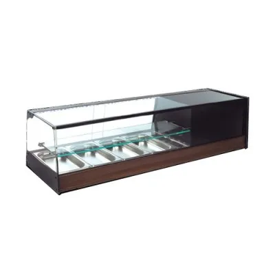 VITRINA ESTANTE BANDEJAS CRISTAL RECTO R4IE VITRINAS GóMEZ