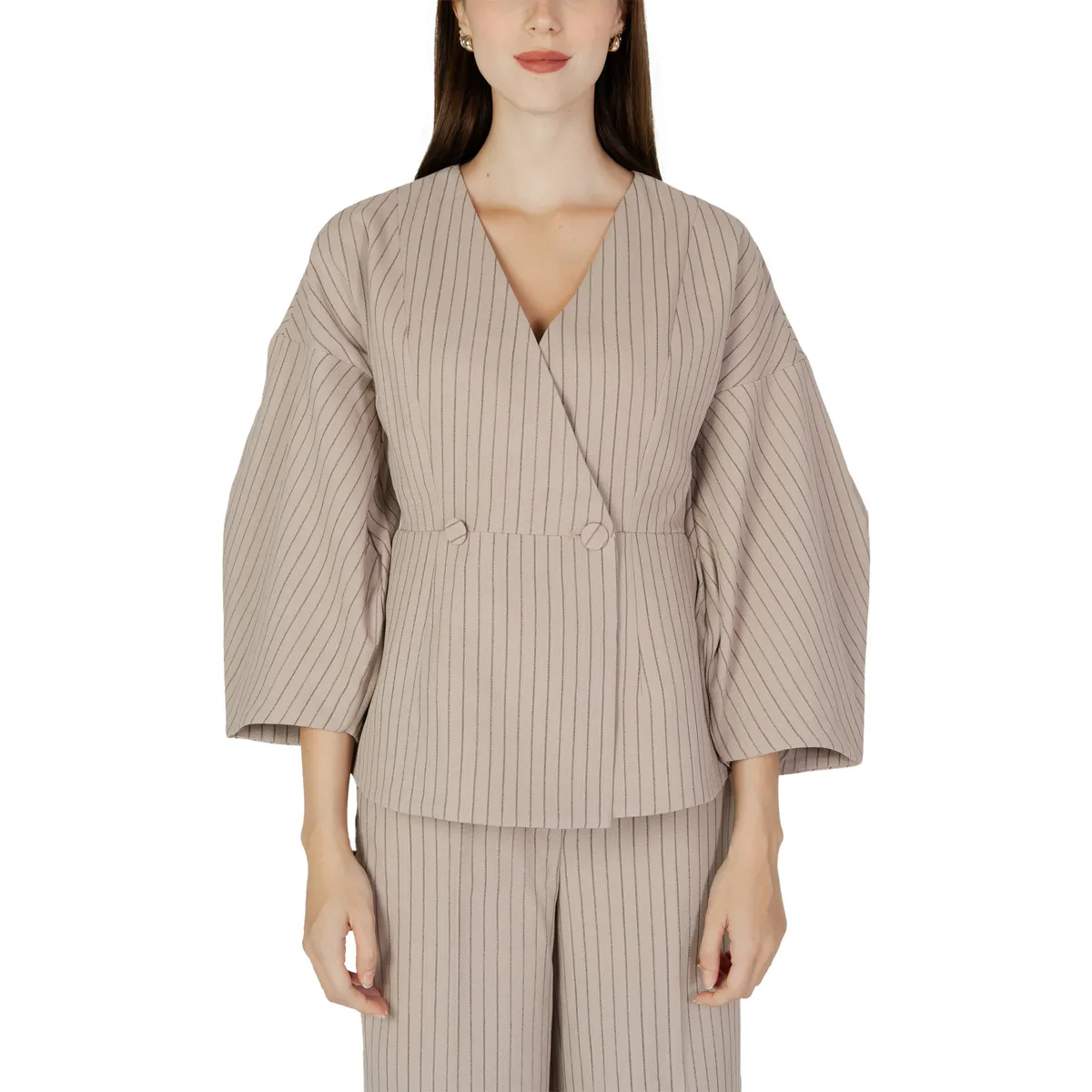 VMGRACE VNECK 7/8 BLAZER VMA 10294380