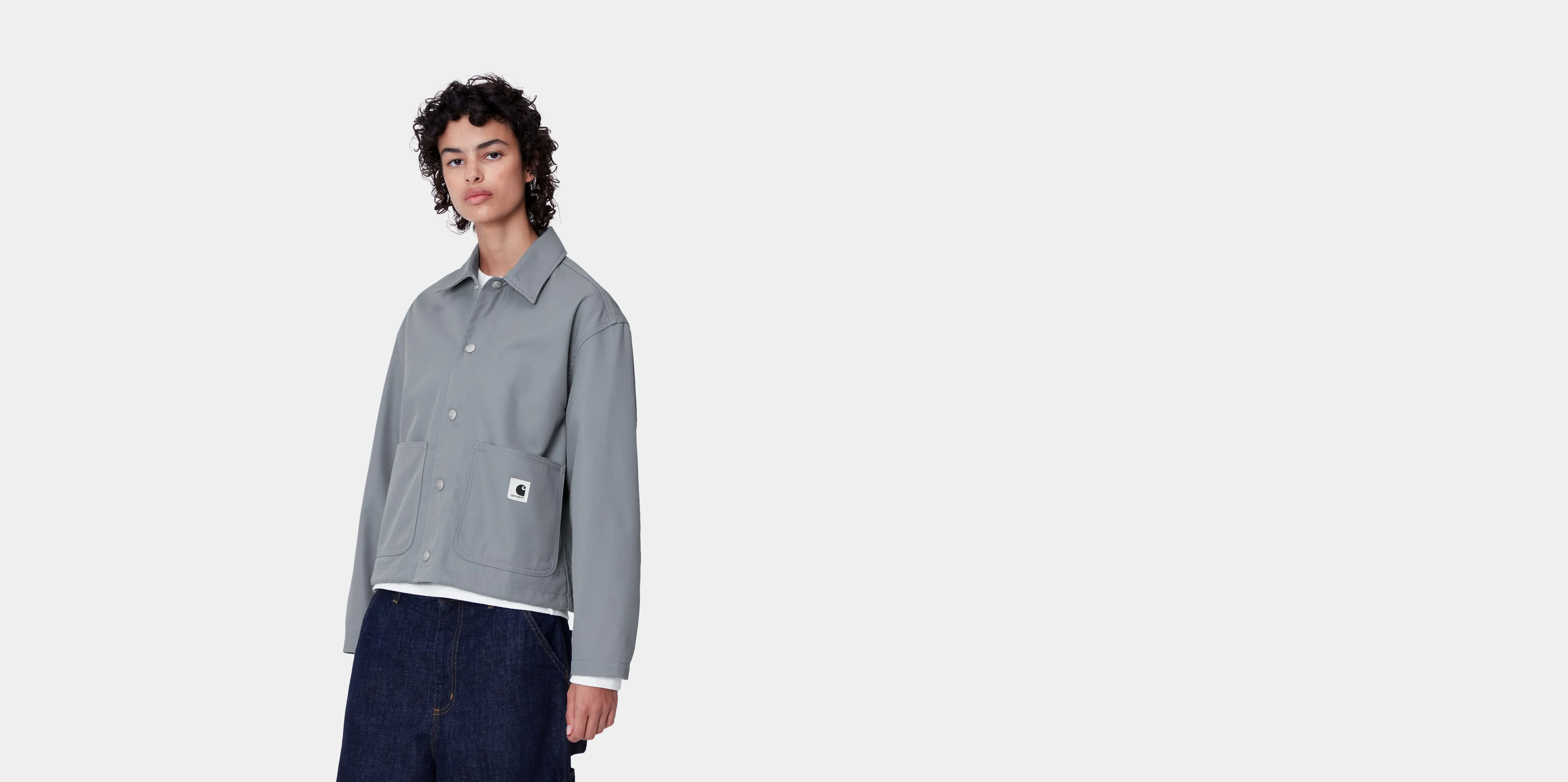 W' Simple Shirt Jac