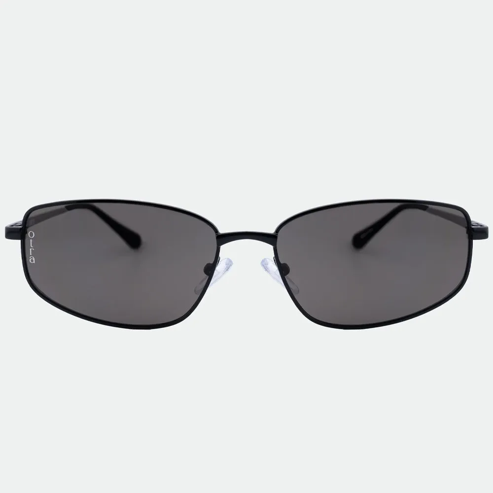 WILLOW BLACK SMOKE SUNGLASSES