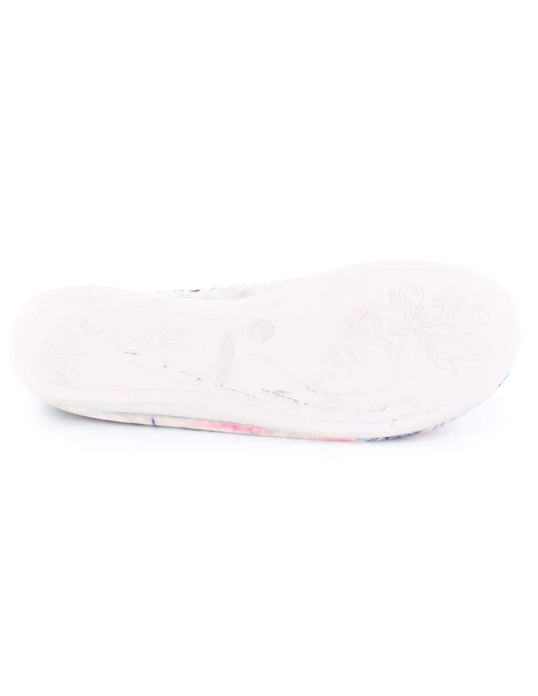 Zapatilla de Casa "Soy la ratita presumida" Inverness Gris