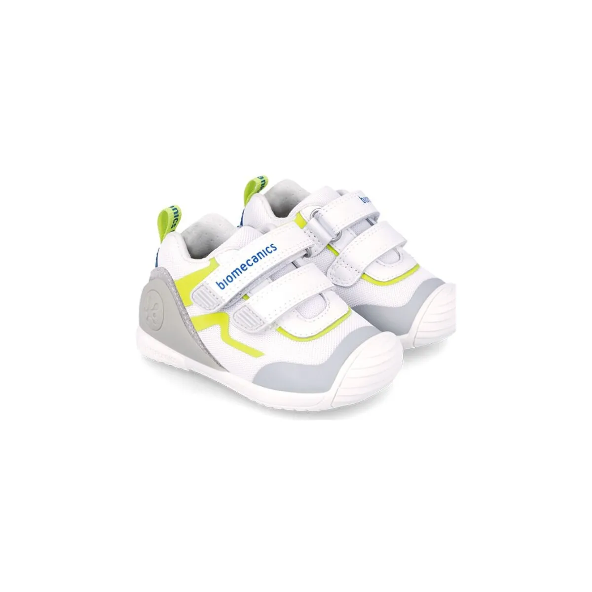 ZAPATILLA DEPORTIVA 2 VELCROS PIELTEXTIL