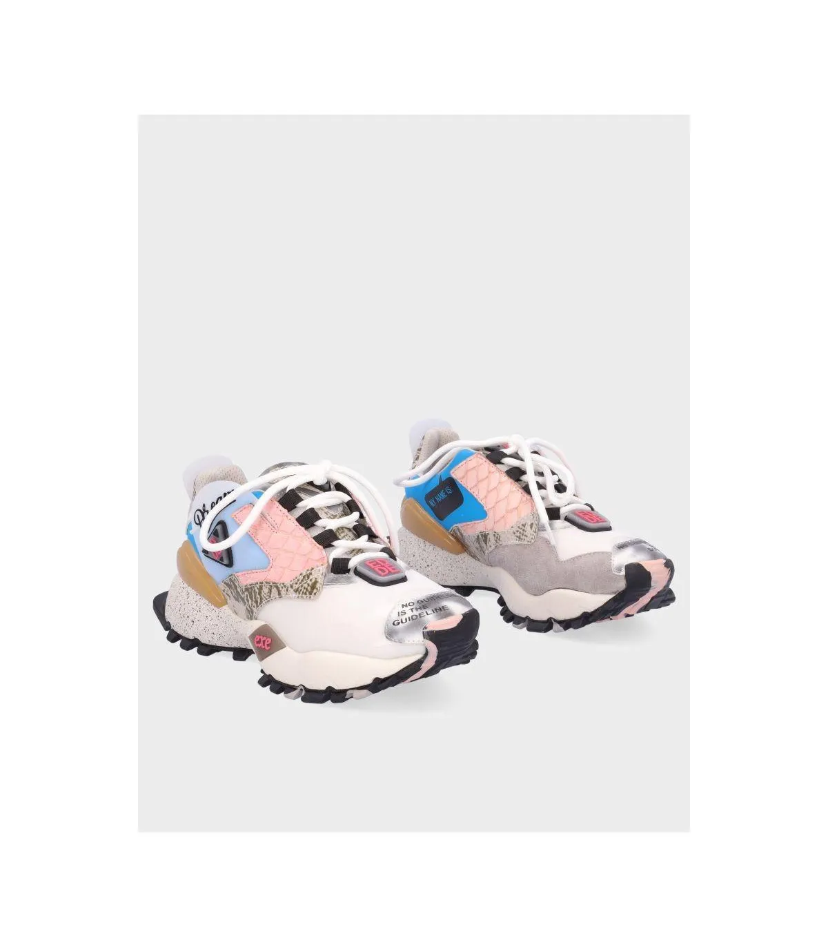 ZAPATILLA EXE 9283 WHITE PINK