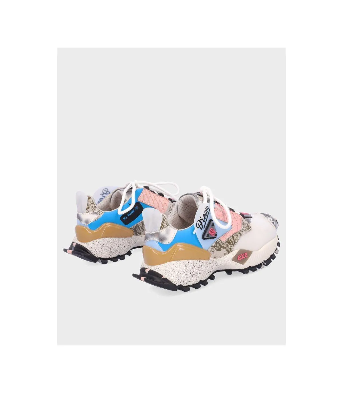 ZAPATILLA EXE 9283 WHITE PINK