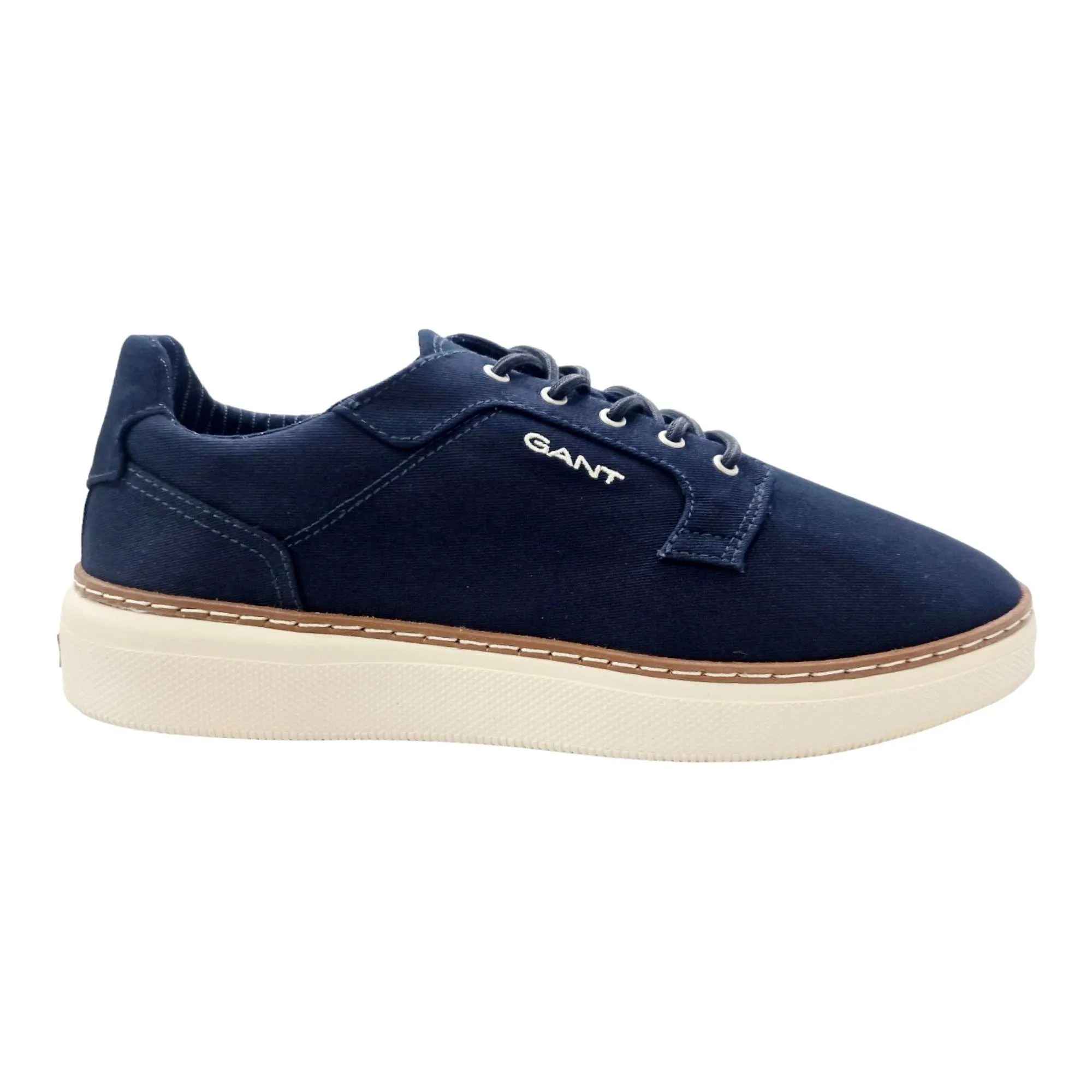 ZAPATILLA GANT HOMBRE COTTON TWILL MARINO