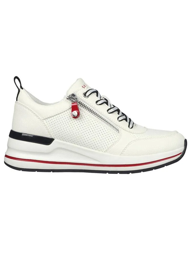 Zapatilla Mujer Skechers Billion 2 Blanca
