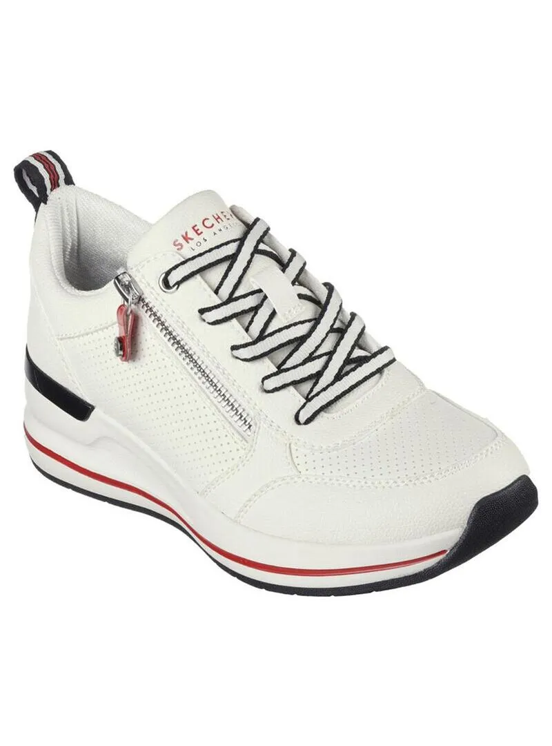 Zapatilla Mujer Skechers Billion 2 Blanca