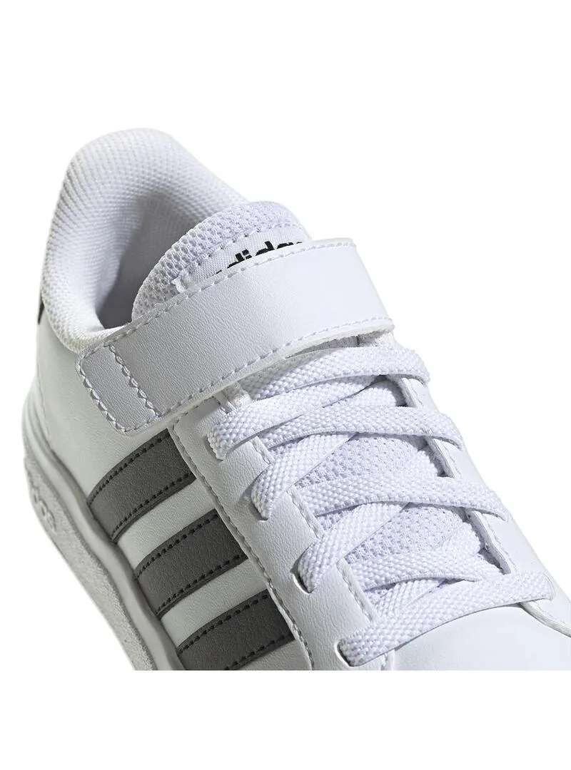 Zapatilla Niño/a adidas Grand Court Blanca Negra