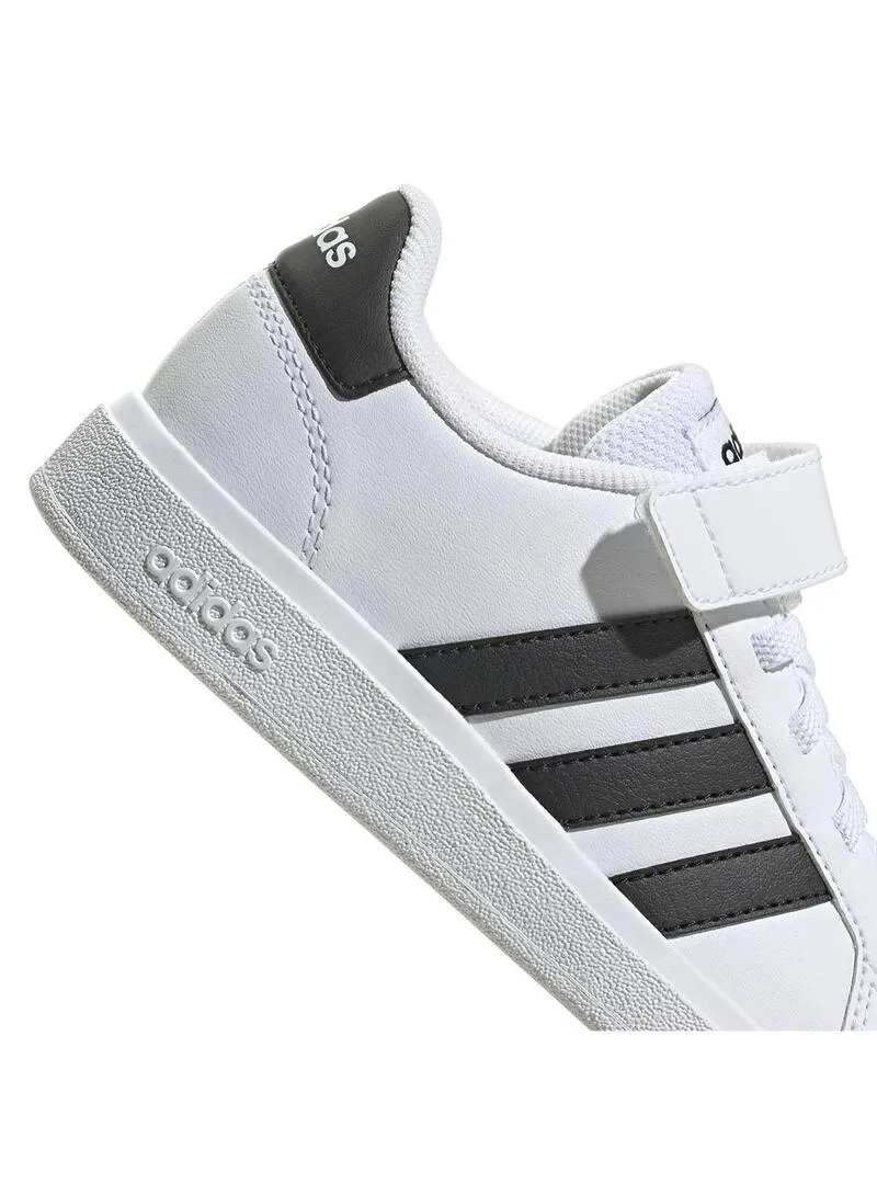 Zapatilla Niño/a adidas Grand Court Blanca Negra