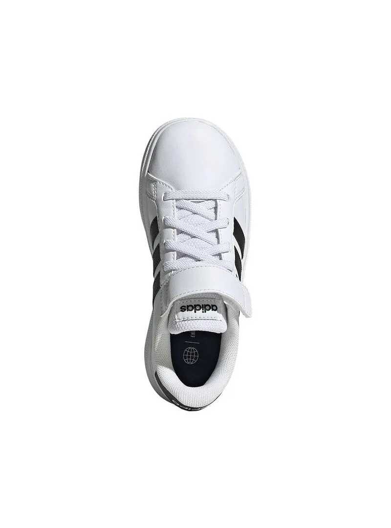 Zapatilla Niño/a adidas Grand Court Blanca Negra