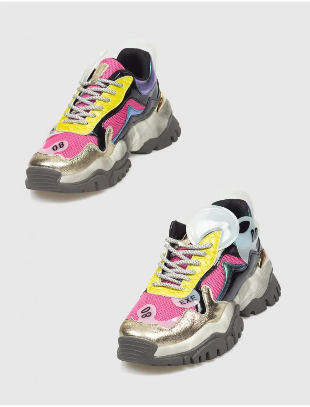 ZAPATILLA URBANA EXE 22E103 FUXIA