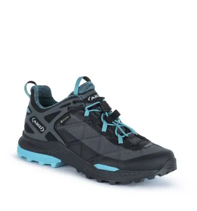 Zapatillas AKU Rocket Dfs Gtx (negro turquesa) mujer