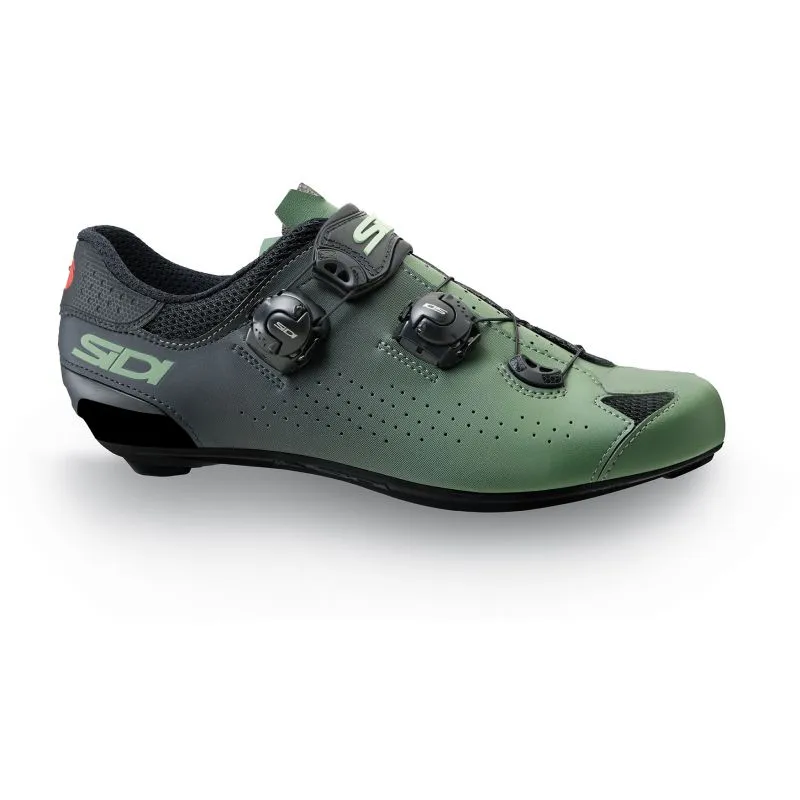 Zapatillas ciclismo carretera SIDI GENIUS 10 G114 (VERDE/NEGRO)