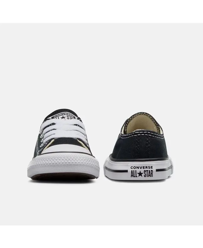 ZAPATILLAS CONVERSE CHUCK TAYLOR ALL STAR CLASSIC TODDLER LOW TOP NEGRAS (14 AñOS)