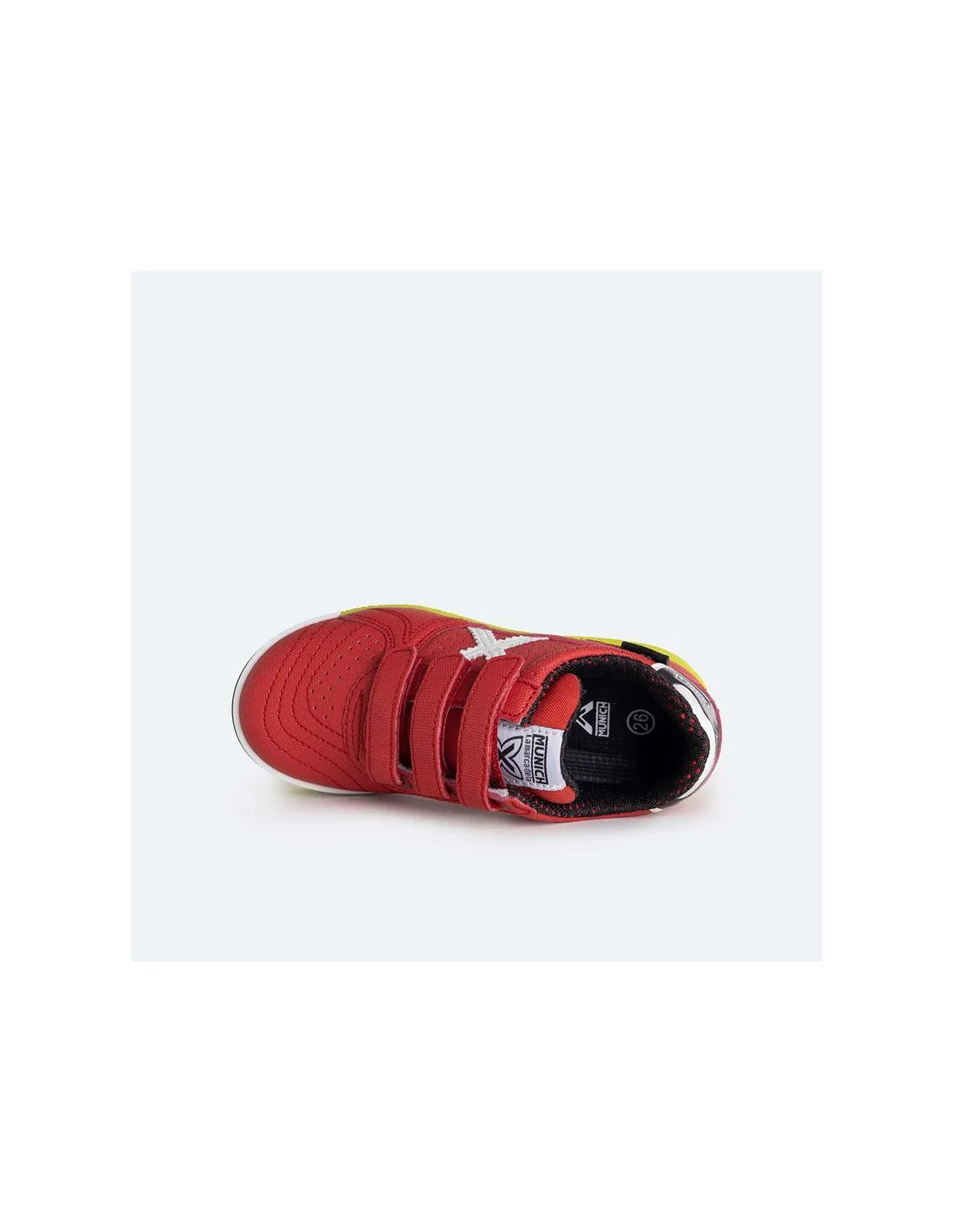 ZAPATILLAS DE FúTBOL SALA MUNICH G3 VCO PROFIT 355 ROJO INFANTIL