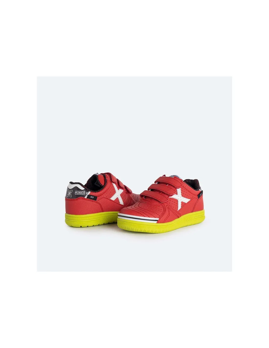 ZAPATILLAS DE FúTBOL SALA MUNICH G3 VCO PROFIT 355 ROJO INFANTIL