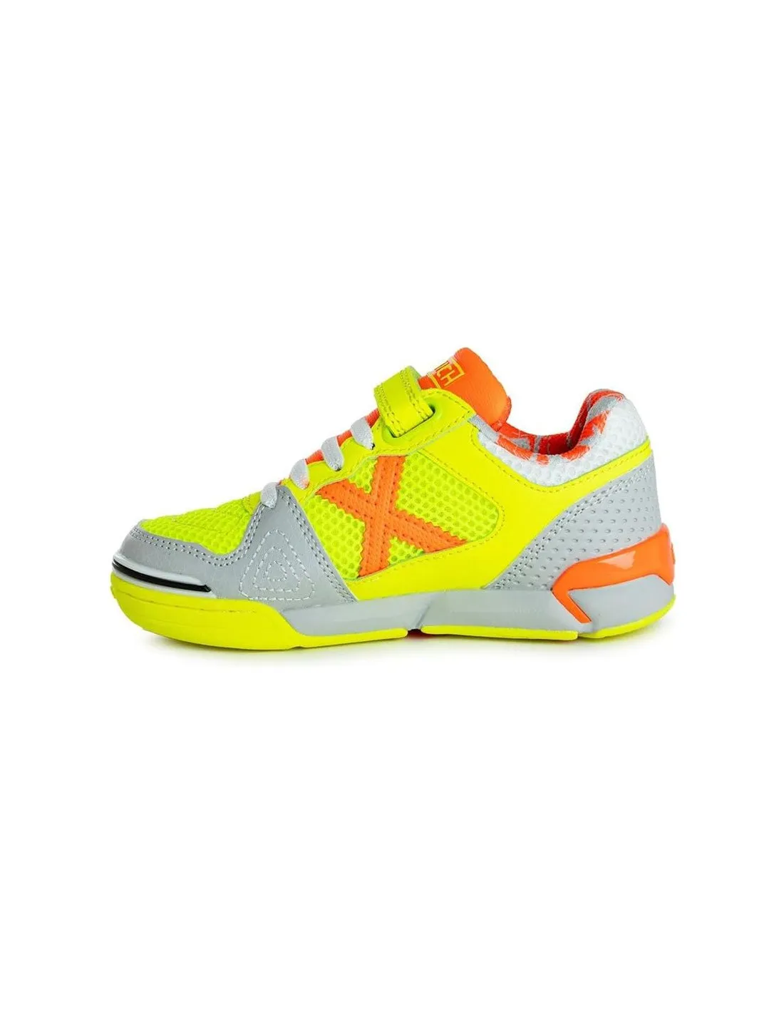 Zapatillas de Fútbol Sala Munich One Kid Vco 59 Infantil Amarillo