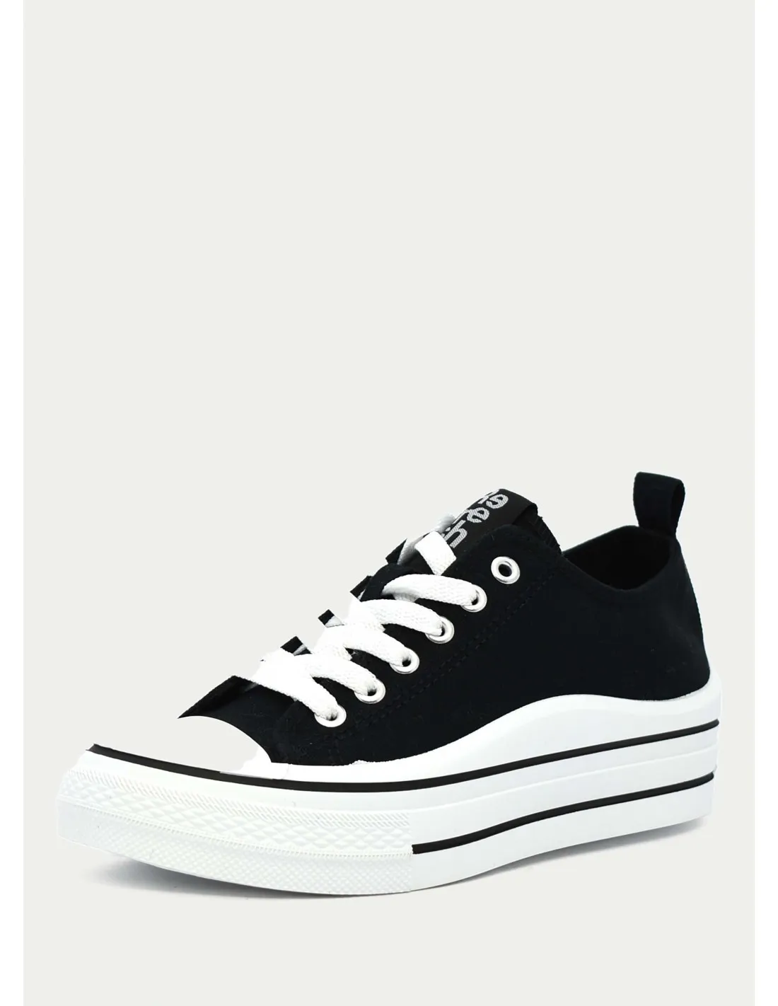 ZAPATILLAS DE LONA REFRESH 170659 NEGRO 