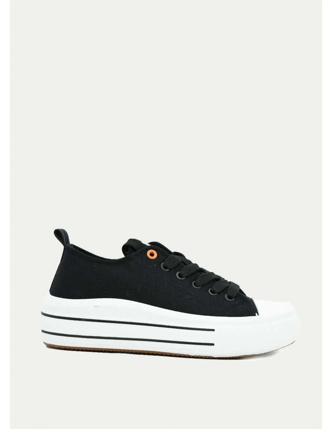 ZAPATILLAS DE LONA XTI KIDS 150853 NEGRO 