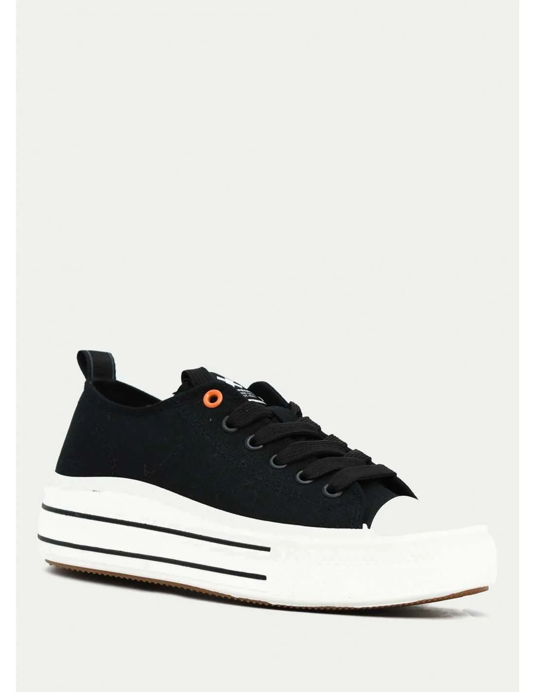 ZAPATILLAS DE LONA XTI KIDS 150853 NEGRO 