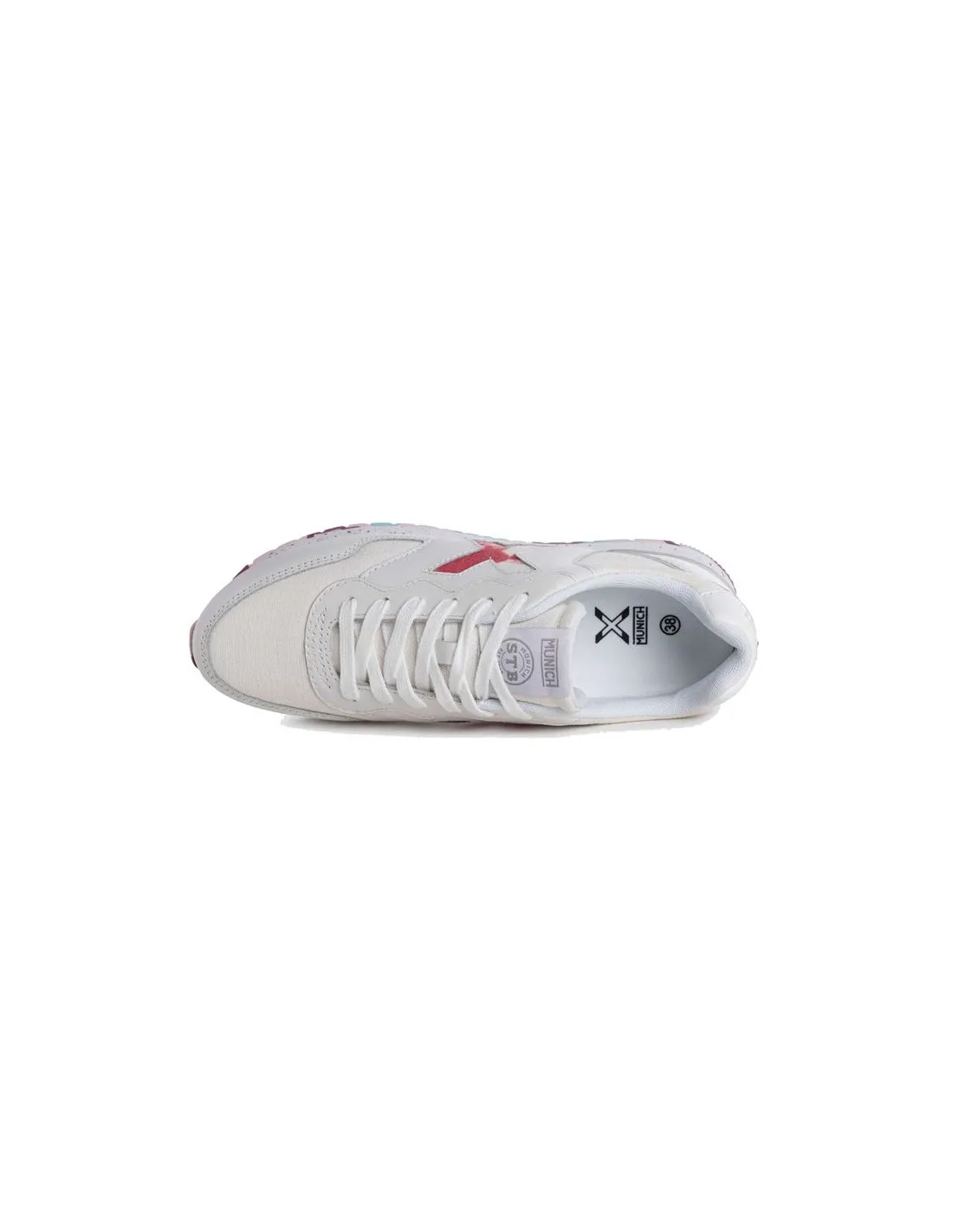 Zapatillas de Munich Dash 166 Mujer Blanco