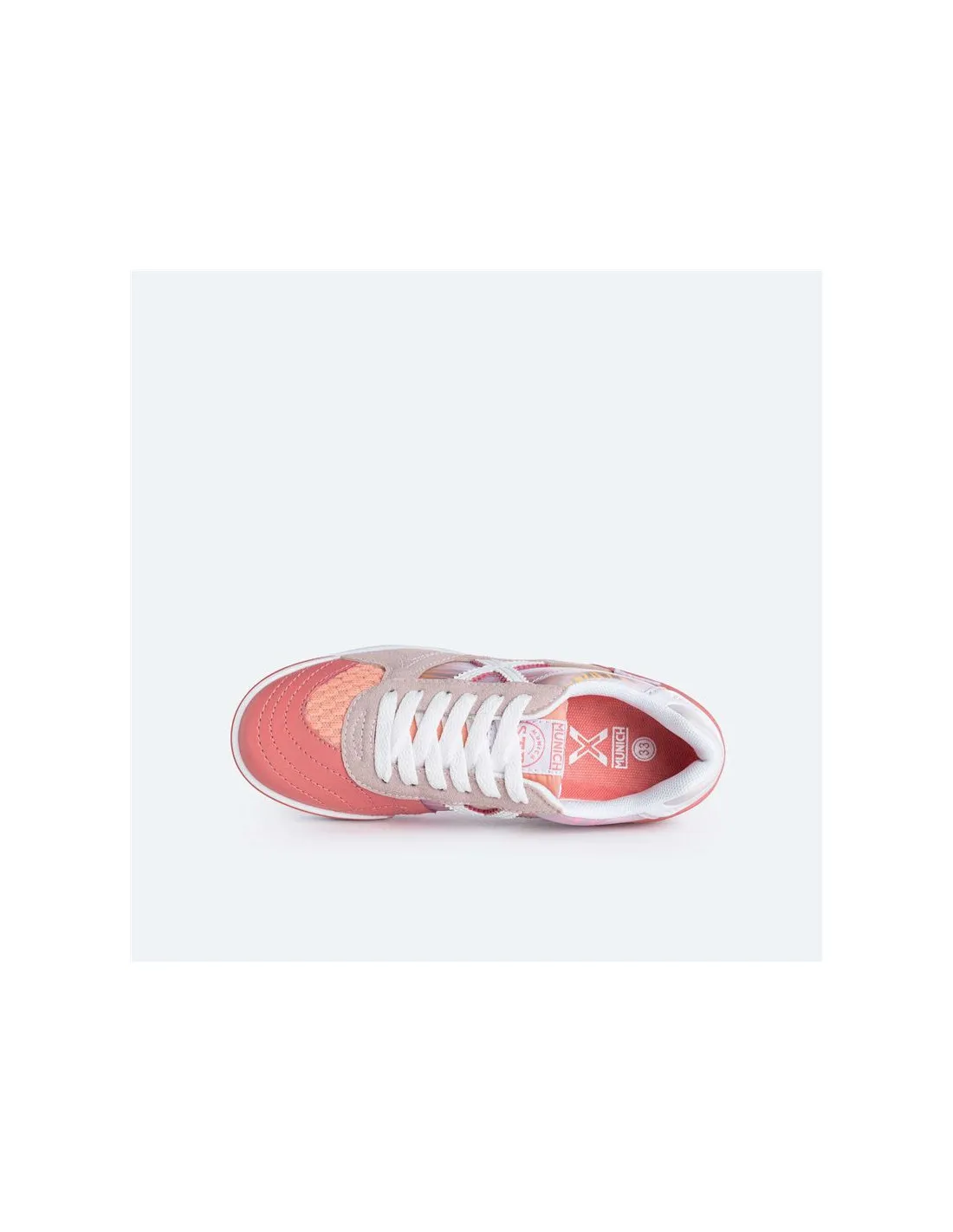 ZAPATILLAS DE MUNICH G3 PATCH 346 ROSA INFANTIL