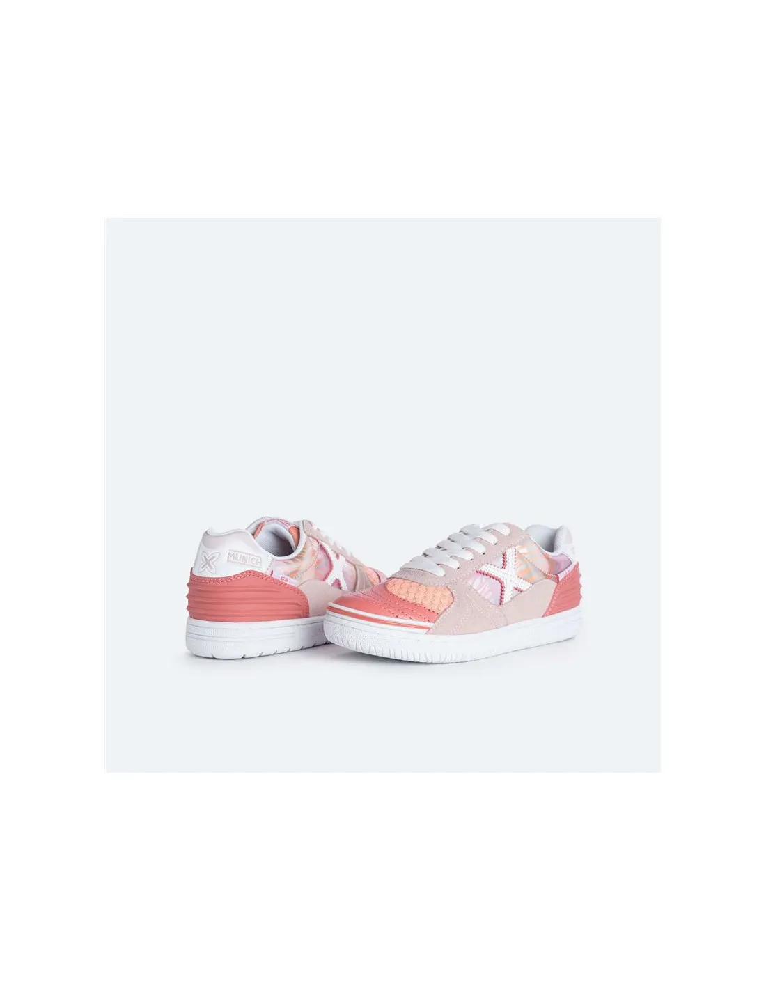 ZAPATILLAS DE MUNICH G3 PATCH 346 ROSA INFANTIL
