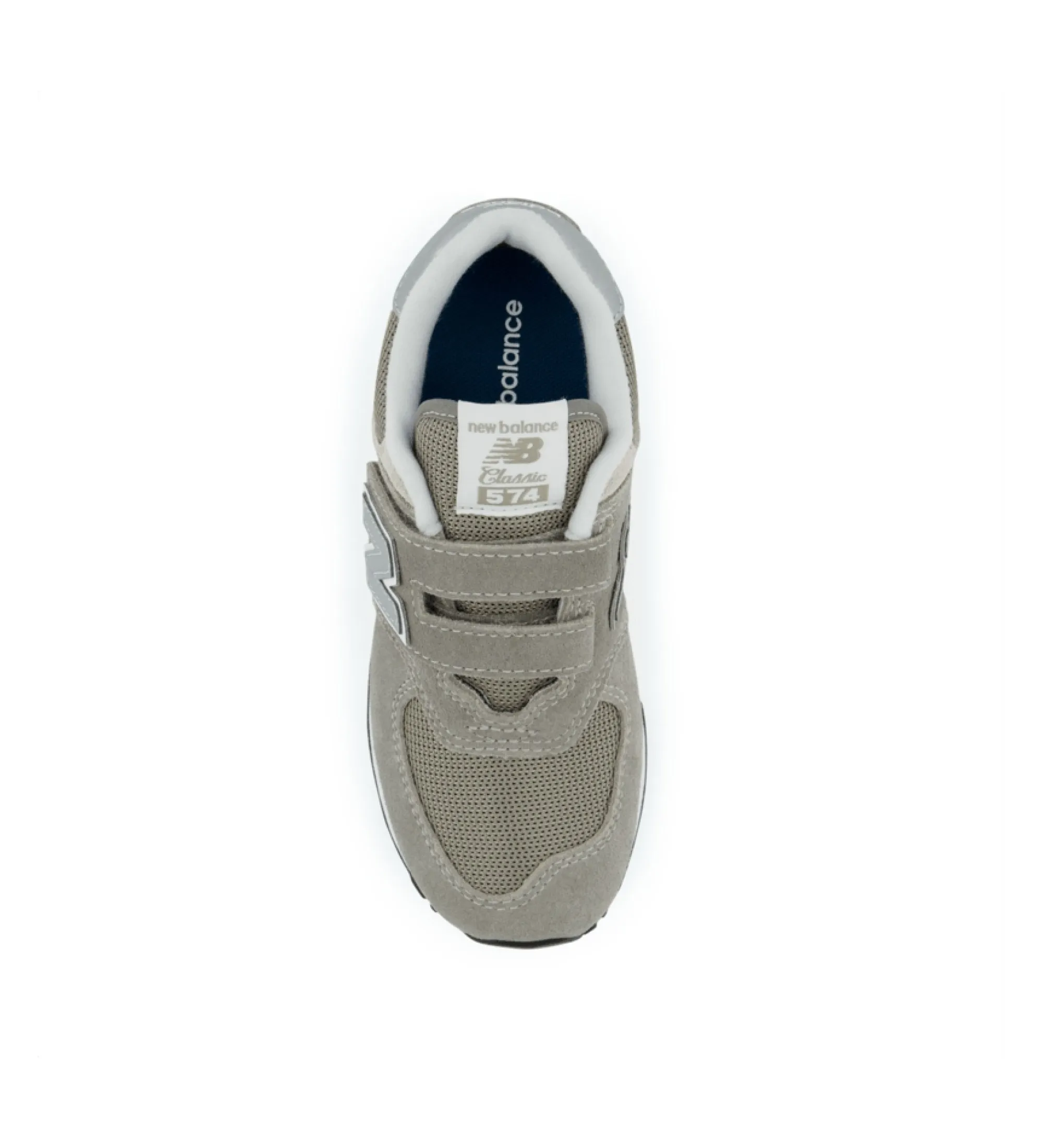 Zapatillas de Piel 574 Core Hook & Loop verde